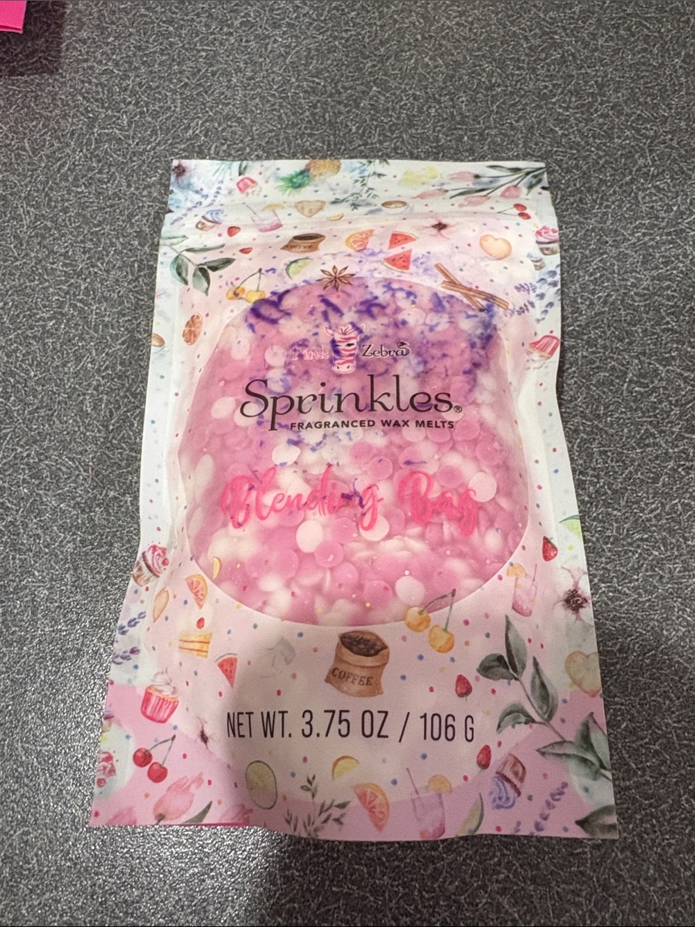 Pink Zebra Sprinkles Wax Melts - Vanilla Rose, Aircare, Baby Powder